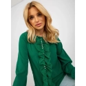 Dámská halenka LK BZ 506673.36 tmavě zelená - FPrice