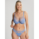 Podprsenka Valentina Luxe Plunge 10726 modrá - Cleo