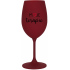 MOJE TERAPIE - bordo sklenice na víno 350 ml