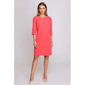 Dámské šaty S394 Korálová - Stylove