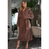 Dámský župan 2402 hnědý - L&L 