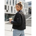 Dámská přechodná bunda TY5622 černá - FashionStreet 
