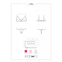 Pikantní set Tulia cupless set - Obsessive