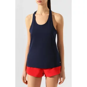 Dámské tílko UW0UW02154-CUN modrá - Tommy Hilfiger