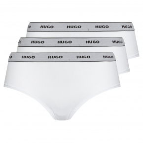 BOSS Dámské kalhotky 3Pack Hipster 50469658-100 - HUGO