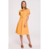 Dámské košilové šaty Yellow S298 - Stylove