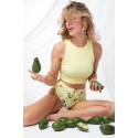Kalhotky AVOCADO simple brasil maxi žluté - Julimex