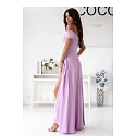 Dlouhé šaty 209873 lila - With You