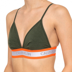 Podprsenka bez kostic QF5669E-FDX khaki - Calvin Klein