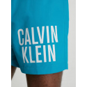 Pánské střední plavecké šortky se stahovací šňůrkou KM0KM00794 CVZ sv. modrá - Calvin Klein