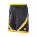 Dětské šortky Platense II Jr 92800406571 černé/oranžové - Huari