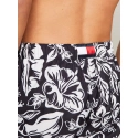Pánské plavky UM0UM03271 0K8 černobílý vzor - Tommy Hilfiger