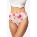 Kalhotky Peony Simple Brasil Maxi bílo-červené - Julimex
