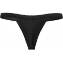 Dámská tanga 3Pack UW0UW05017 0V9 černé/fialové/sv. růžové - Tommy Hilfiger