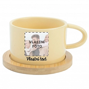 Personalizovaný keramický hrníček "MAKRONKA" s fotografií Personalizovaný keramický hrníček "MAKRONKA" s fotografií