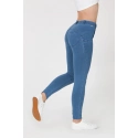 Dámské džíny - Mid Waist Light Blue - BST-JMWLB - Boost Jeans