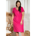 Dámské šaty plus size Wilma model 169267 fuchsie - Karko