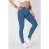 Dámské džíny - Mid Waist Light Blue - BST-JMWLB - Boost Jeans