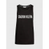 Pánské plážové tílko KM0KM00837 BEH černá - Calvin Klein