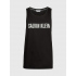 Pánské plážové tílko KM0KM00837 BEH černá - Calvin Klein