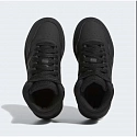 Unisex junior kotníčková obuv Hoops Mid 3.0 K Jr HR0228 Černá - Adidas