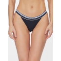 Dámská tanga 2Pack 164522 4R227 00135 tm. modrá - Emporio Armani