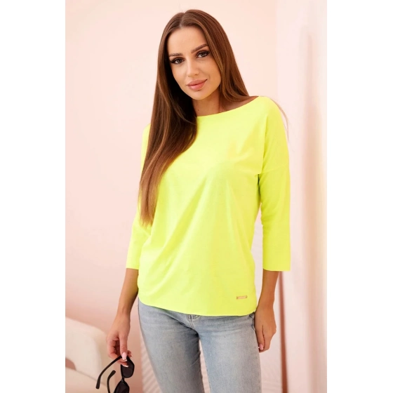 Dámská halenka 51228 žlutá - Kesi