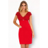 Vzrušující košilka Crossina red - LivCo Corsetti