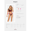 Romantický set Redessia top & thong - Obsessive