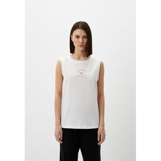 Dámské tílko 164797 4R227 00010 bílé - Emporio Armani