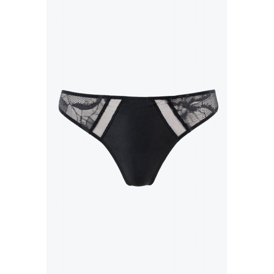 Dámské tanga 000QF7151E UB1 černé - Calvin Klein