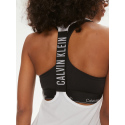 Dámské plážové šaty KW0KW02480 YCD bílé - Calvin Klein