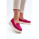 Dámské mokasíny 24PB18-6889 fuchsia - Step in style