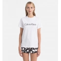 Dámské tričko QS6105E - 100 bílá - Calvin Klein