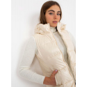 Dámská vesta NM KZ D2 3818.98P ecru - FPrice
