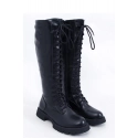 Dámské kozačky v jezdeckém 7752A Černá - Ideal Shoes