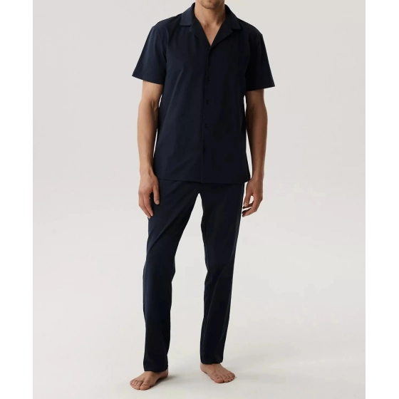 Pánské pyžamo na zip BNMP-002 kr/r - Atlantic