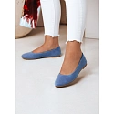 Dámské semišové baleríny  ZY0671 - Seastar