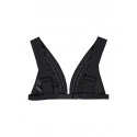 Vrchní díl plavek KW0KW00809-BEH černá - Calvin Klein