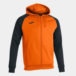 Dětská mikina s kapucí Academy IV Zip-up 101967.881 oranžová - Joma