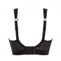 Sportovní podprsenka Non Wired Bra black/latte 7341C - Panache