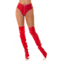 Sexy Latexlook Hotpants se zipem - Koucla