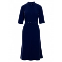 Dámské šaty S231 tmavě modré - Stylove
