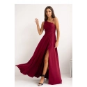 Dlouhé šaty  001420 bordó - With You