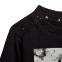 Dětská tepláková souprava Jr HF1909 Černá s potiskem - Adidas