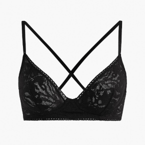 Dámská bralete podprsenka QF6935E UB1 černá - Calvin Klein