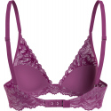 Dámské podprsenka LIGHTLY LINED PLUNGE 000QF6396EVID fialová - Calvin Klein