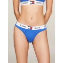 Dámské tanga EXT SIZES UW0UW04956 C6H  modré - Tommy Hilfiger
