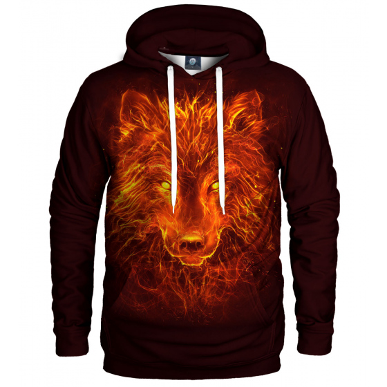 Unisex mikina Fire Wolf  1826397 H-K AFD888 červená -  Aloha From Deer
