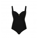 Dámské jednodílné plavky Swimwear Marianna Balcony Swimsuit SW1590 černé - Panache